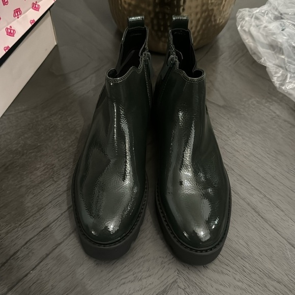 Franco Sarto Womens Balinbooty Ankle Boot Green - Picture 4 of 8